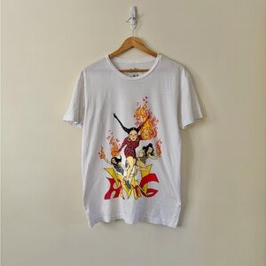 Ali Wong Flame Trilogy White Tee M